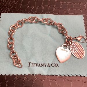 Tiffany & Co. Heart Tag Charm Bracelet
